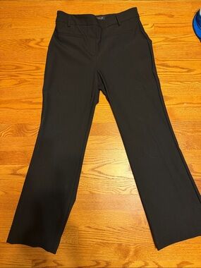 Rachel Zoe Black Boot-Cut Dress Pants